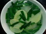 韭菜煮洋芋片