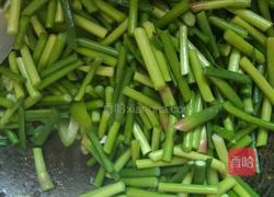 蒜薹炒肉的做法图解7