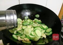 黄瓜炒蛋的做法图解6
