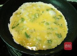 老屋私房菜鸡蛋炒大葱的做法图解3