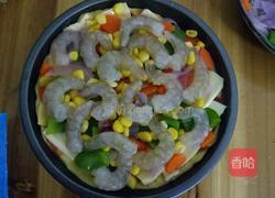 海鲜披萨的做法图解3