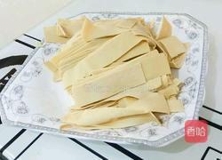 尖椒干豆腐的做法图解2