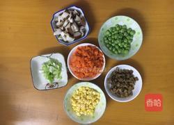 彩虹炒饭的做法图解4