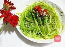 手撕蒜苔的做法图解5