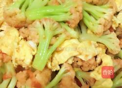 西红柿鸡蛋菜花的做法图解1