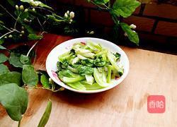 蚝油生菜的做法图解5