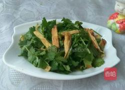 香菜拌鸡蛋的做法图解9