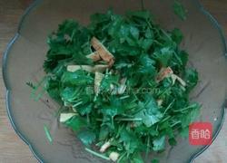 香菜拌鸡蛋的做法图解8