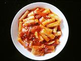 辣白菜炒年糕