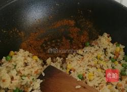 咖喱素炒饭的做法图解8