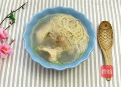 鸡汤挂面的做法图解10