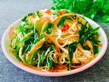 菠菜拌粉丝
