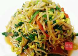 韭菜炒黄豆芽的做法图解8