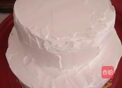 双层蛋糕奶油裱花的做法图解8