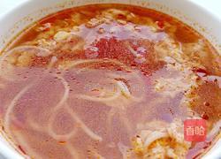 红油番茄鸡蛋汤面的做法图解9
