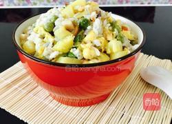新疆风味菠萝蛋炒饭的做法图解16