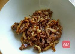 肉丝拌黄瓜的做法图解6