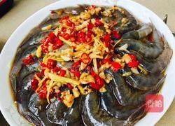 蒜蓉粉丝蒸虾的做法图解3