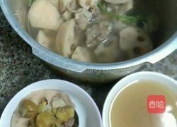 莲藕汤的做法图解5
