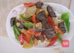 土豆辣椒牛肉盖饭的做法图解7