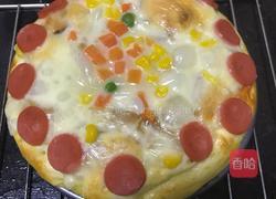鸡肉香菇披萨的做法图解10