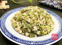 香椿拌豆腐的做法图解8