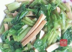 芹菜炒豆干的做法图解5