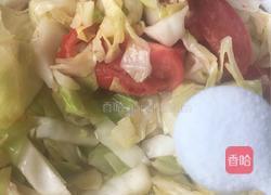 大头菜炒柿子的做法图解5