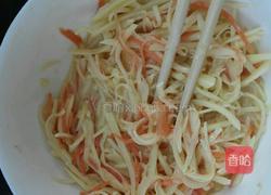 土豆丝鸡蛋饼的做法图解4