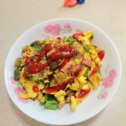 鸡蛋披萨的做法[图]