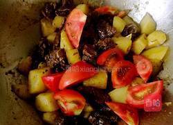 土豆烧牛腩的做法图解4