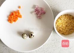 创意荷花 星星炒面的做法图解1