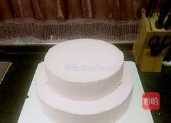 翻糖装饰淡奶油双层蛋糕的做法图解9