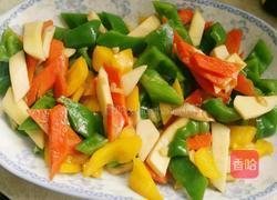 彩椒炒肉片的做法图解8