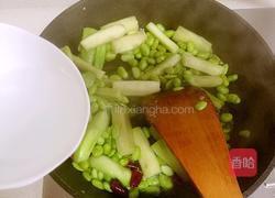 丝瓜炒毛豆的做法图解7