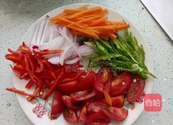 电饼当牛肉馅披萨的做法图解3