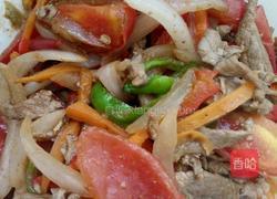 电饼当牛肉馅披萨的做法图解4