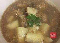 雪梨肉丸汤的做法图解9