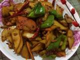 肉炒杏鲍菇