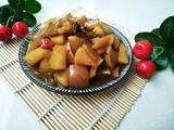 肉皮炖白萝卜的做法[图]