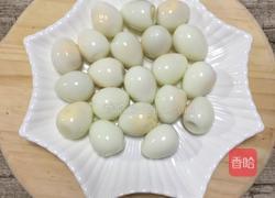 鹌鹑蛋红烧肉的做法图解2