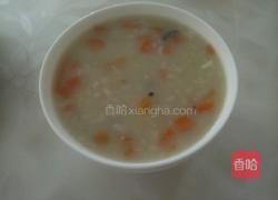 高汤海参胡萝卜粥的做法图解4