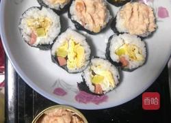 金枪鱼酱寿司的做法图解7