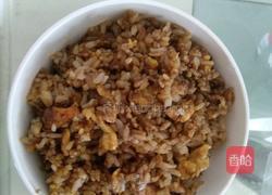 家常酱油炒饭的做法图解4