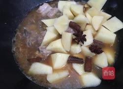 土豆烧排骨的做法图解5