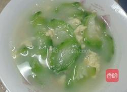 丝瓜鸡蛋汤的做法图解5