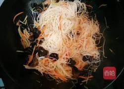 素炒三丝米线的做法图解3