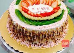 自制八寸戚风生日蛋糕的做法图解4