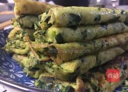 韭菜鸡蛋煎饼（电饼档模式）的做法图解11