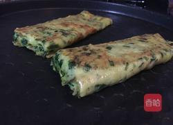 韭菜鸡蛋煎饼（电饼档模式）的做法图解10